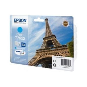 Original  Tintenpatrone XL cyan Epson WorkForce Pro WP-4595 DNF 8715946499284