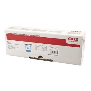 Original Tonerpatrone cyan OKI C 610 DTN 5031713045854