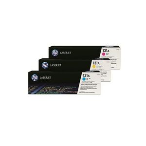 Original 3  Tonerpatronen CMY (Rainbow-Kit) HP LaserJet Pro 200 color M 251 n 0888182055885