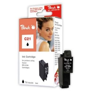 Peach Tintenpatrone schwarz kompatibel zu Canon Selphy CP 1500 white 7640106491086