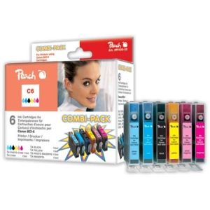 Peach  Spar Pack Tintenpatronen kompatibel zu Canon I 960 7640115949974