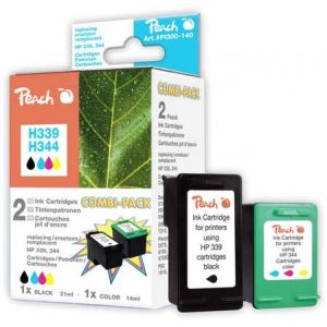 Peach  Spar Pack Druckköpfe kompatibel zu HP PhotoSmart 2610 XI 7640108778727