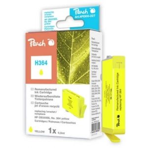 Peach  Tintenpatrone gelb kompatibel zu HP PhotoSmart Premium C 410 a 7640124897051