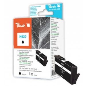 Peach  Tintenpatrone schwarz kompatibel zu HP OfficeJet 6000 Wireless 7640124897112