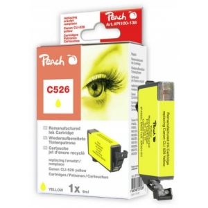 Peach  Tintenpatrone gelb kompatibel zu Canon Pixma IP 4950 7640148551328