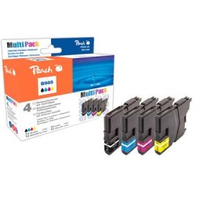 Peach  Spar Pack Tintenpatronen kompatibel zu Brother DCPJ 315 W 7640148552462