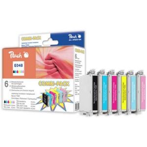 Peach  Spar Pack Tintenpatronen kompatibel zu Epson Stylus Photo RX 640 7640148551731