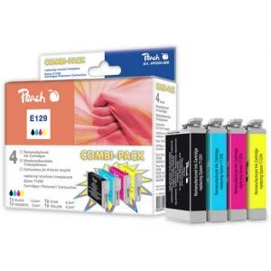 Peach  Spar Pack Tintenpatronen kompatibel zu Epson WorkForce WF-3010 DW 7640148551984