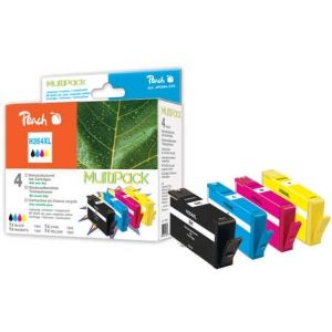 Peach  Spar Pack Tintenpatronen kompatibel zu HP PhotoSmart Premium B 410 c 7640148556033