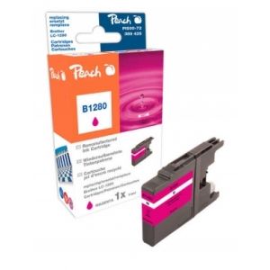 Peach  XL-Tintenpatrone magenta kompatibel zu Brother MFCJ 6510 DW 7640155893763