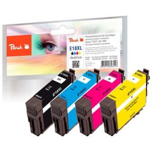Peach  Spar Pack Tintenpatronen kompatibel zu Epson Expression Home XP-312 7640155898416
