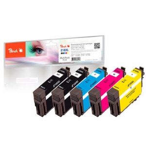 Peach  Spar Pack Plus Tintenpatronen, kompatibel zu Epson Expression Home XP-100 Series 7640155898423