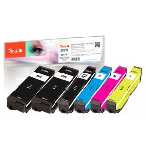 Peach  Spar Pack Plus Tintenpatronen HY kompatibel zu Epson Expression Premium XP-720 7640155898553