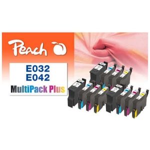 Peach  Spar Pack Plus Tintenpatronen kompatibel zu Epson Stylus C 82 WN 7640162839983