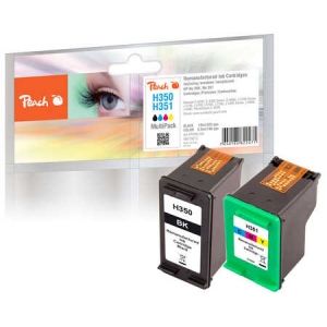 Peach  Spar Pack Druckköpfe kompatibel zu HP PhotoSmart C 4483 7640164822471