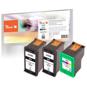 Peach  Spar Pack Plus Druckköpfe kompatibel zu HP PhotoSmart D 5345 7640164822488
