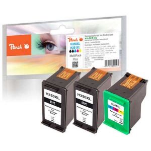 Peach  Spar Pack Plus Druckköpfe kompatibel zu HP OfficeJet J 6415 7640164822495