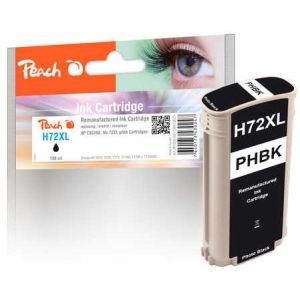 Peach  Tintenpatrone foto schwarz kompatibel zu HP DesignJet T 610 24 Inch 7640173430247