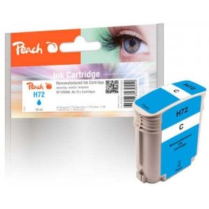 Peach  Tintenpatrone cyan kompatibel zu HP DesignJet T 1120 24 Inch 7640173430551