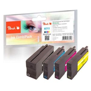 Peach  Spar Pack Tintenpatronen kompatibel zu  HP DesignJet T 520 24 Inch 7640173433453