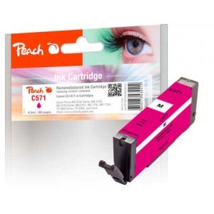 Peach  Tintenpatrone magenta kompatibel zu Canon Pixma MG 6852 7640173434412