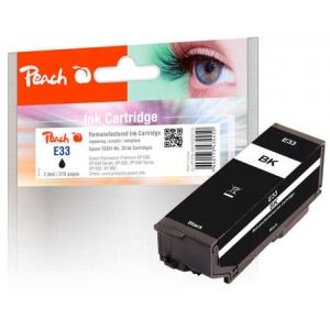 Peach  Tintenpatrone schwarz kompatibel zu Epson Expression Premium XP-830 7640173434450