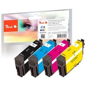 Peach  Spar Pack Tintenpatronen kompatibel zu Epson Expression Home XP-312 7640173434580