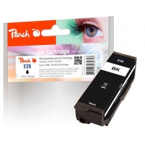 Peach  Tintenpatrone schwarz kompatibel zu Epson Expression Premium XP-605 7640173434757