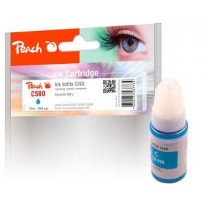 Peach  Tintenbehälter cyan kompatibel zu Canon Pixma G 2510 7640173437734