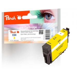Peach  Tintenpatrone gelb kompatibel zu Epson WorkForce Pro WF-3720 DW 7640173439004