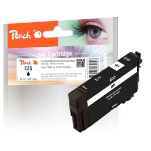 Peach  Tintenpatrone schwarz kompatibel zu Epson WorkForce Pro WF-4720 DWF 7640173439103
