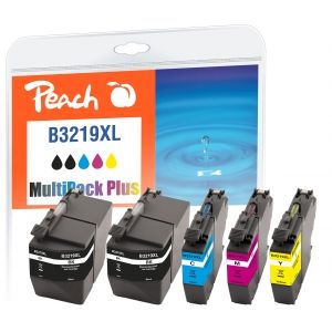 Peach  Spar Pack Plus Tintenpatronen, kompatibel zu Brother MFCJ 5730 DW 7640173439868