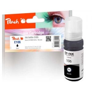 Peach  Tintenbehälter schwarz kompatible zu Epson EcoTank ET-7700 7640182384111