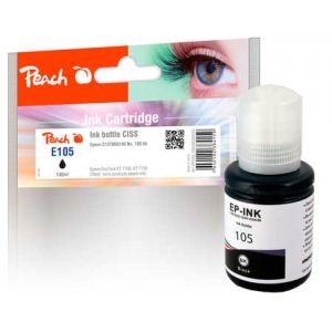 Peach  Tintenbehälter pigm. schwarz kompatible zu Epson EcoTank L 7180 7640182384159