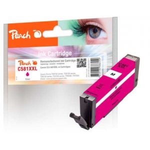 Peach  Tintenpatrone XXL magenta kompatibel zu Canon Pixma TS 6100 Series 7640182386450