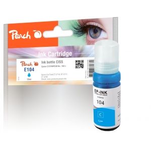 Peach  Tintenbehälter cyan kompatibel zu Epson EcoTank ET-4750 7640182389772