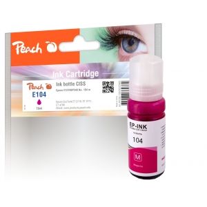 Peach  Tintenbehälter magenta kompatibel zu Epson EcoTank ET-2856 7640182389789