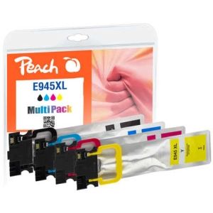 Peach  Spar Pack Tintenpatronen HY kompatibel zu Epson WorkForce Pro WFC 5790 DWF BAM 7640460540512