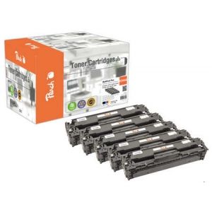 Peach  Spar Pack Plus Tonermodule kompatibel zu HP Color LaserJet CM 2320 N MFP 7640164827025