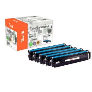 Peach  Spar Pack Plus Tonermodule kompatibel zu HP Color LaserJet Pro MFP M 281 fw 7640182385309