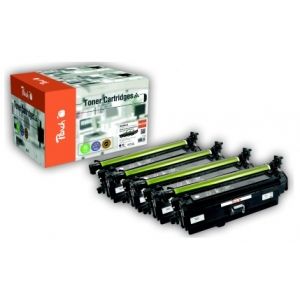 Peach  Spar Pack Tonermodule kompatibel zu HP Color LaserJet Enterprise CP 5525 Series 7640182387556
