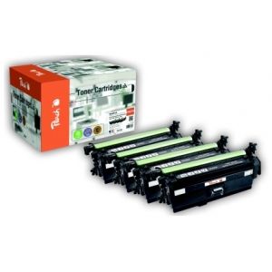 Peach  Spar Pack Tonermodule kompatibel zu HP LaserJet Enterprise 500 color M 551 dn 7640182387570