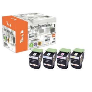Peach  Spar Pack Tonermodule kompatibel zu Lexmark CX 510 dthe 7640460540239