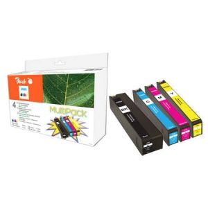 Peach  Spar Pack Tintenpatronen kompatibel zu HP OfficeJet Enterprise Color X 550 Series 7640162832083