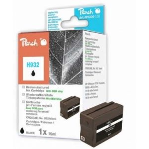 Peach  Tintenpatrone schwarz kompatibel zu HP OfficeJet 7610 wide format 7640162839488