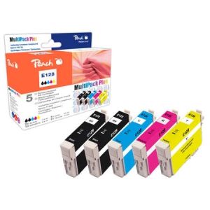 Peach  Spar Pack Plus Tintenpatronen kompatibel zu Epson Stylus SX 430 W 7640164822242
