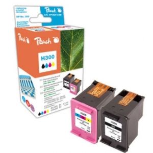 Peach  Spar Pack Druckköpfe kompatibel zu HP DeskJet F 4450 7640164822419