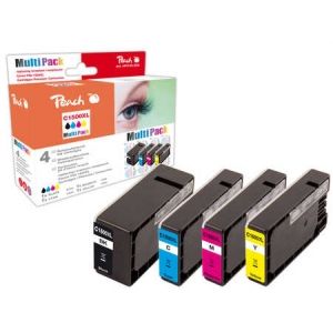 Peach  Spar Pack Tintenpatronen, kompatibel zu Canon Maxify MB 2050 7640164826837