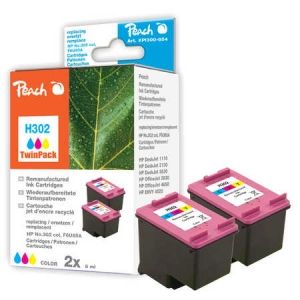 Peach  Doppelpack Druckköpfe color kompatibel zu HP DeskJet 3632 7640169582905