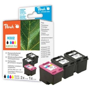 Peach  Spar Pack Plus Druckköpfe kompatibel zu HP DeskJet 3635 7640169582943